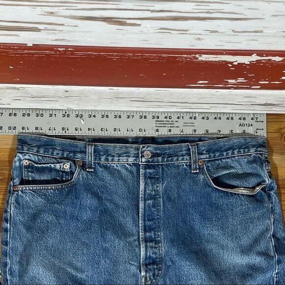 39w 80s USA Vintage Levi’s 501 jeans - Picture 5 of 10